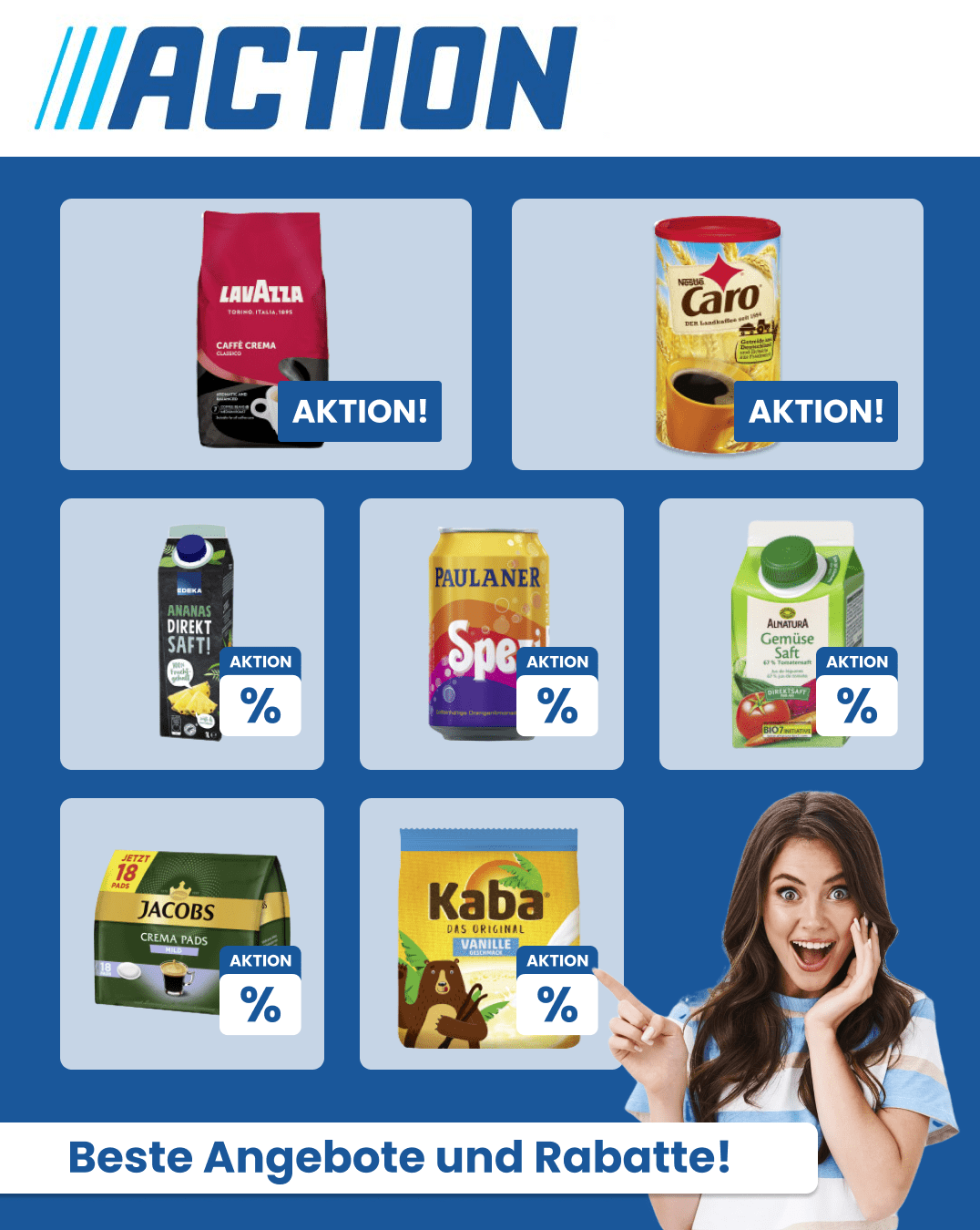 Action Rabatte und Angebote Gültig bis 20. Jan.